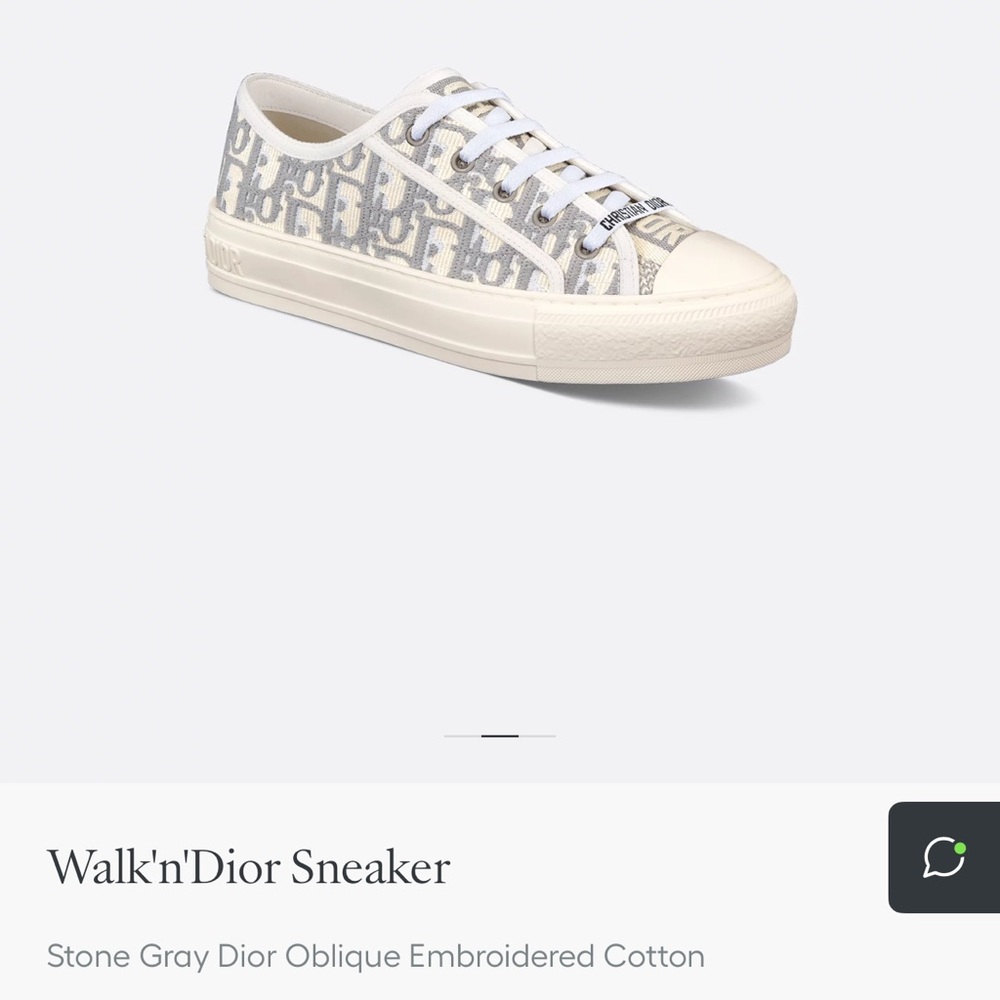 Beautiful Dior sneakers! Worn maybe 5 times, I got pregnant and my feet grew😭